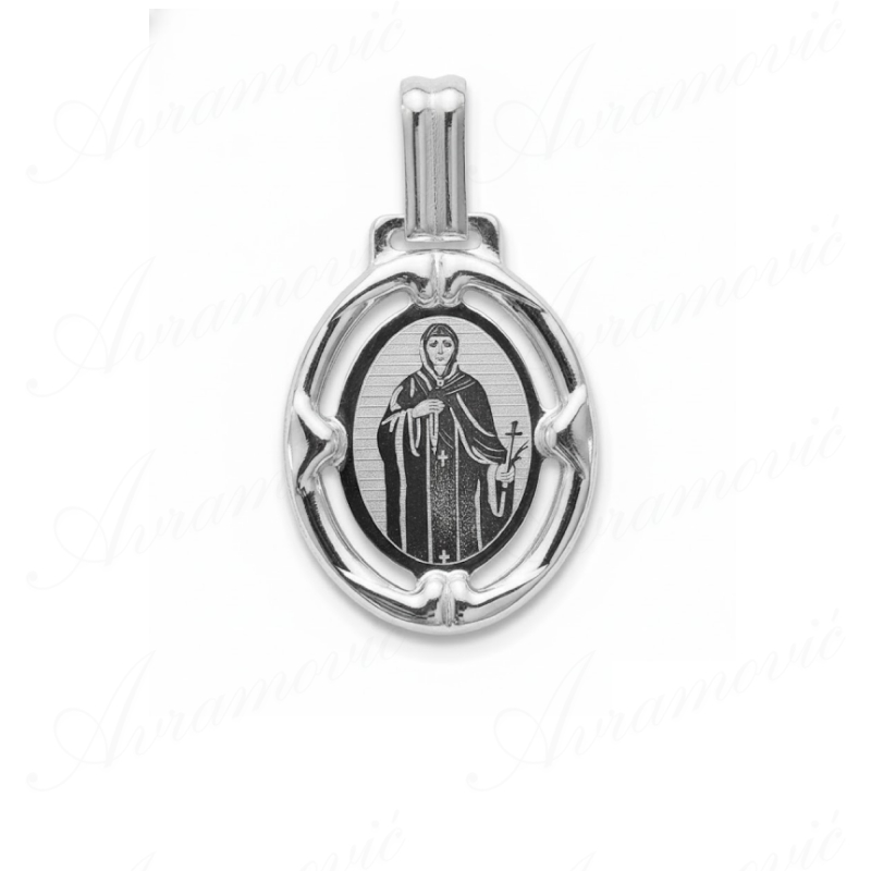 Privezak Sv. Petka srebro 925